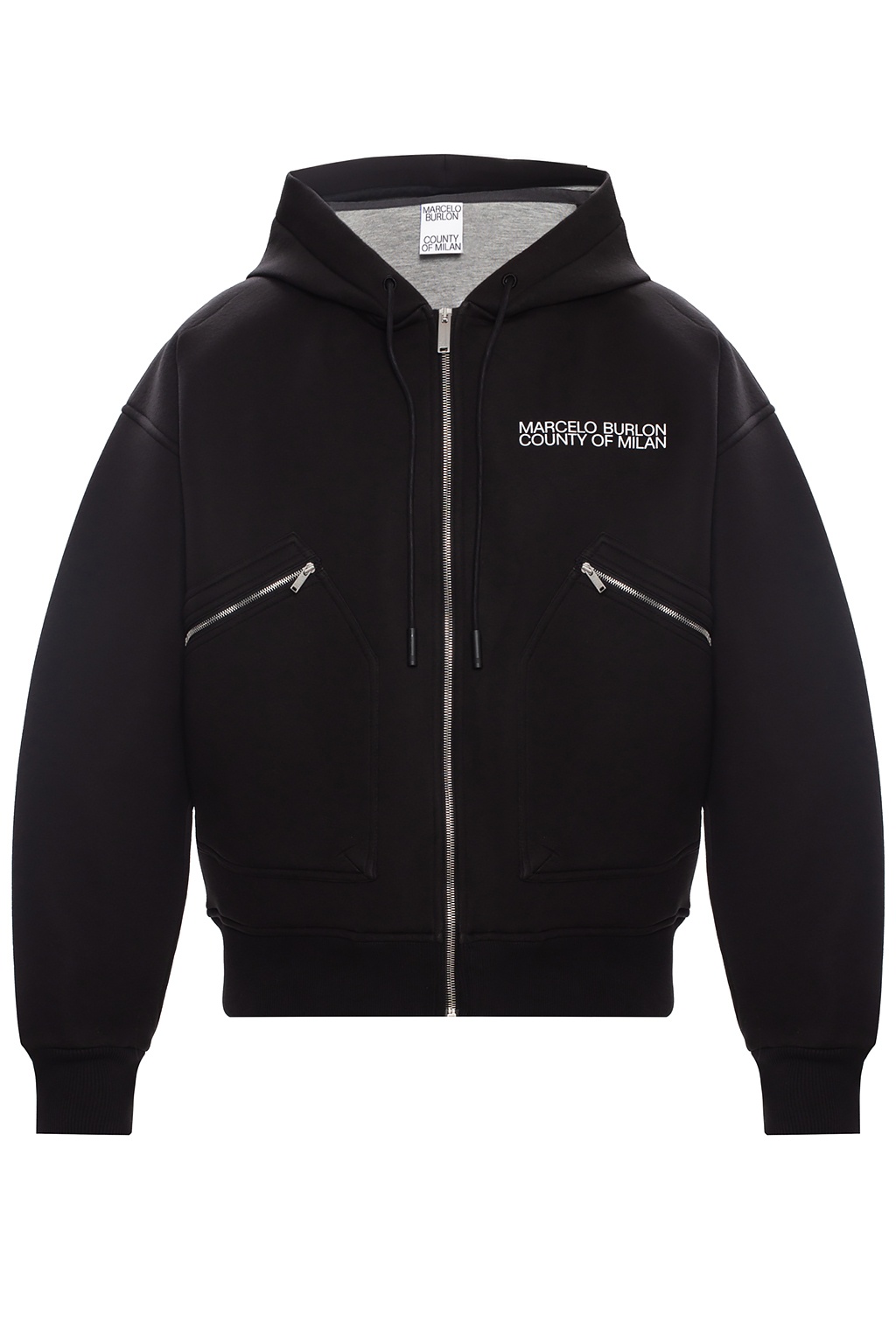 Marcelo burlon zip outlet hoodie